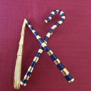 Vintage Metropolitan Museum of Art Brooch King Tut